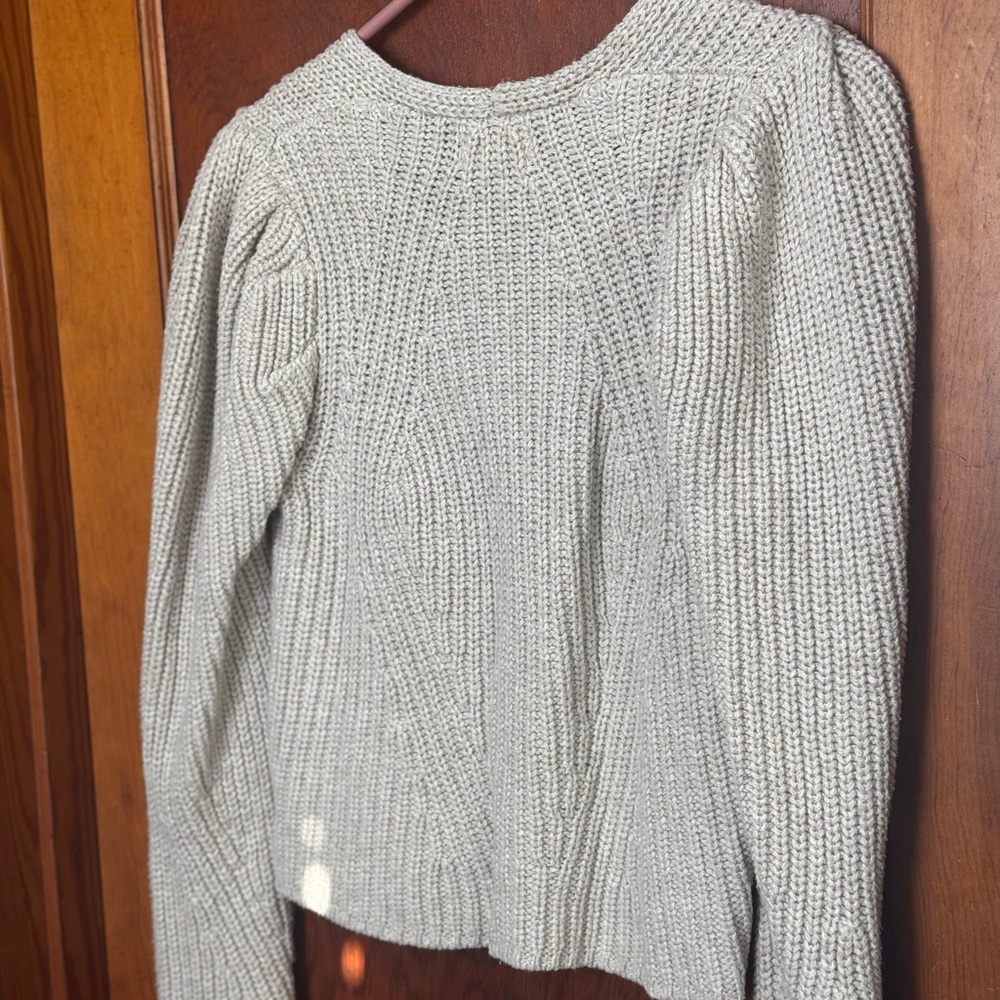 Universal Thread Sweater Women's XS S Cream Knit Oversized Chunky - Picture 3 of 4